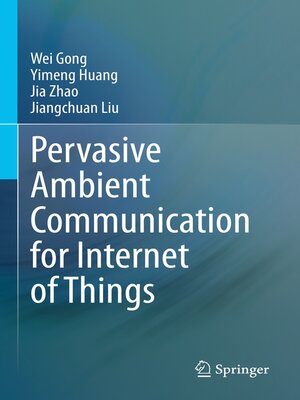 cover image of Pervasive Ambient Communication for Internet of Things